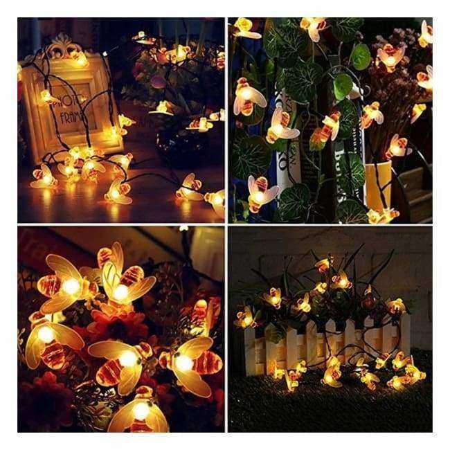 Honey Bee Garden Solar Lights - 5 Meters 50 LEDS