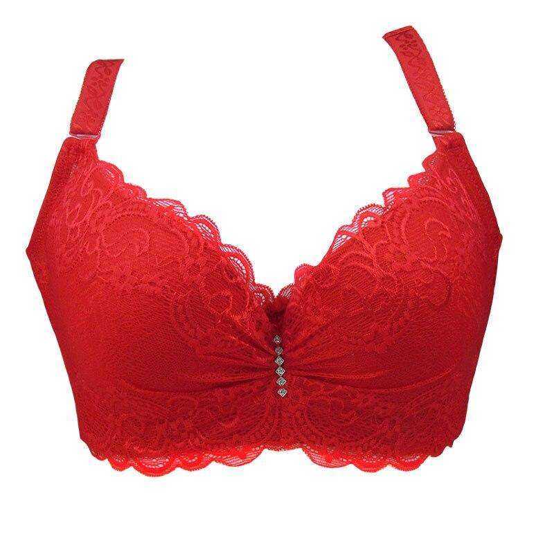 Women Big Large Size Push Up Bras Bralette Lace Intimates Sexy Lingerie Undrwear