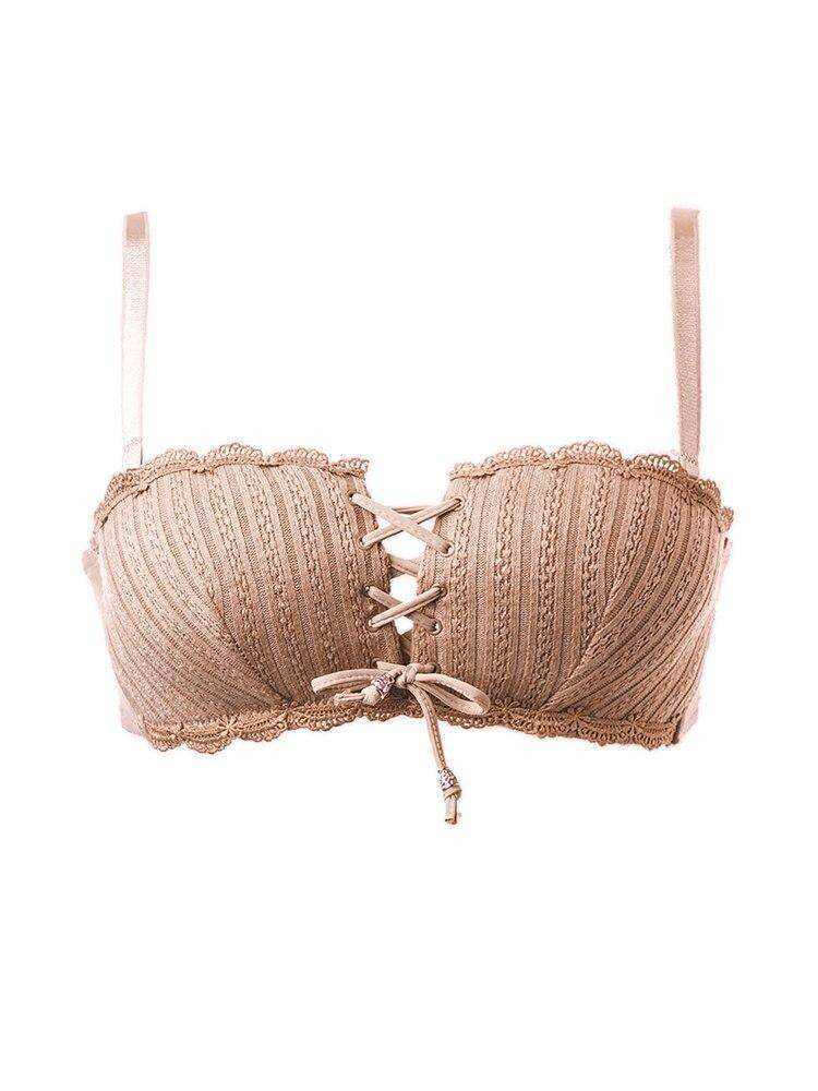 Women Strapless Bralette Seamless Push Up Bra