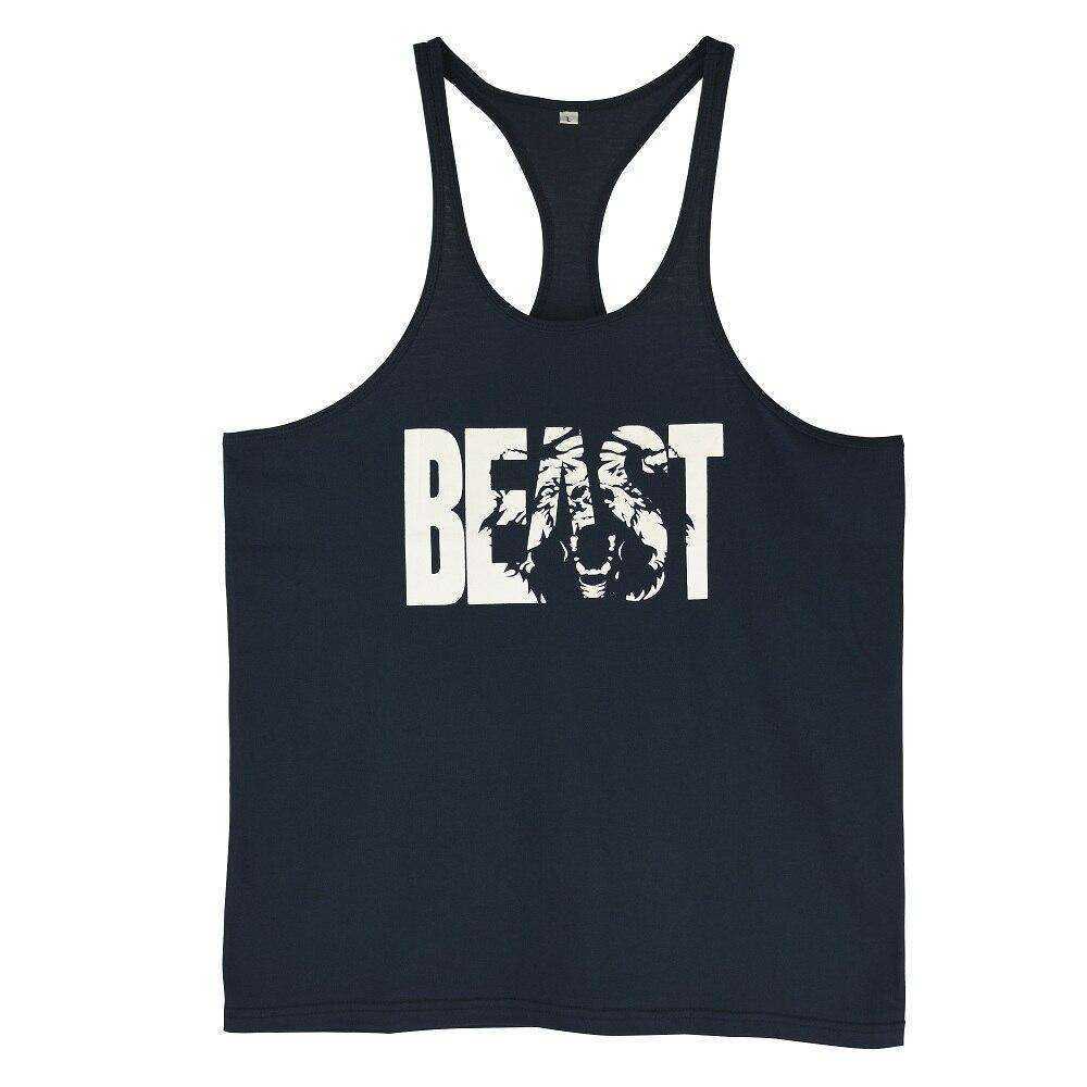 Beast Aesthetic Bodybuilding Gym Workout Muscle Stringer