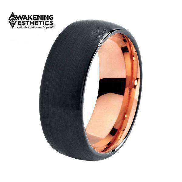 Jewelry - Black Brushed Tungsten Ring