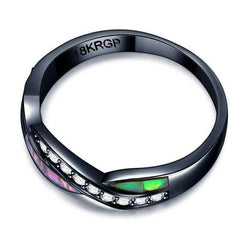 CZ Cross Vintage Wedding Ring For Women