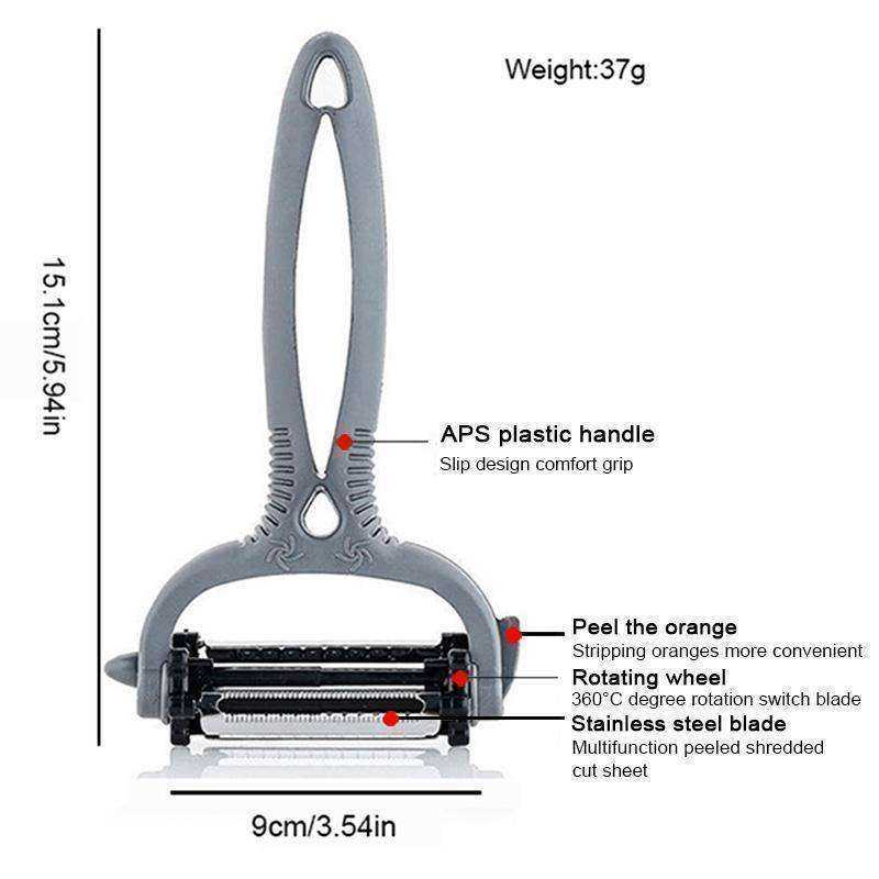 Multi functional 360 Degree Rotary Vegetable Peeler