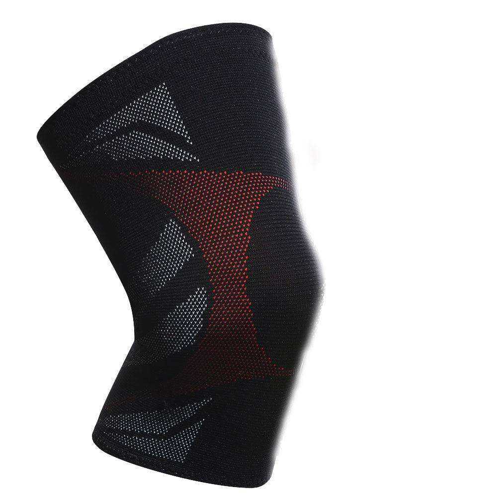 High Quality Compression Knee Support Sleeve Protector Elastic Brace With Springs