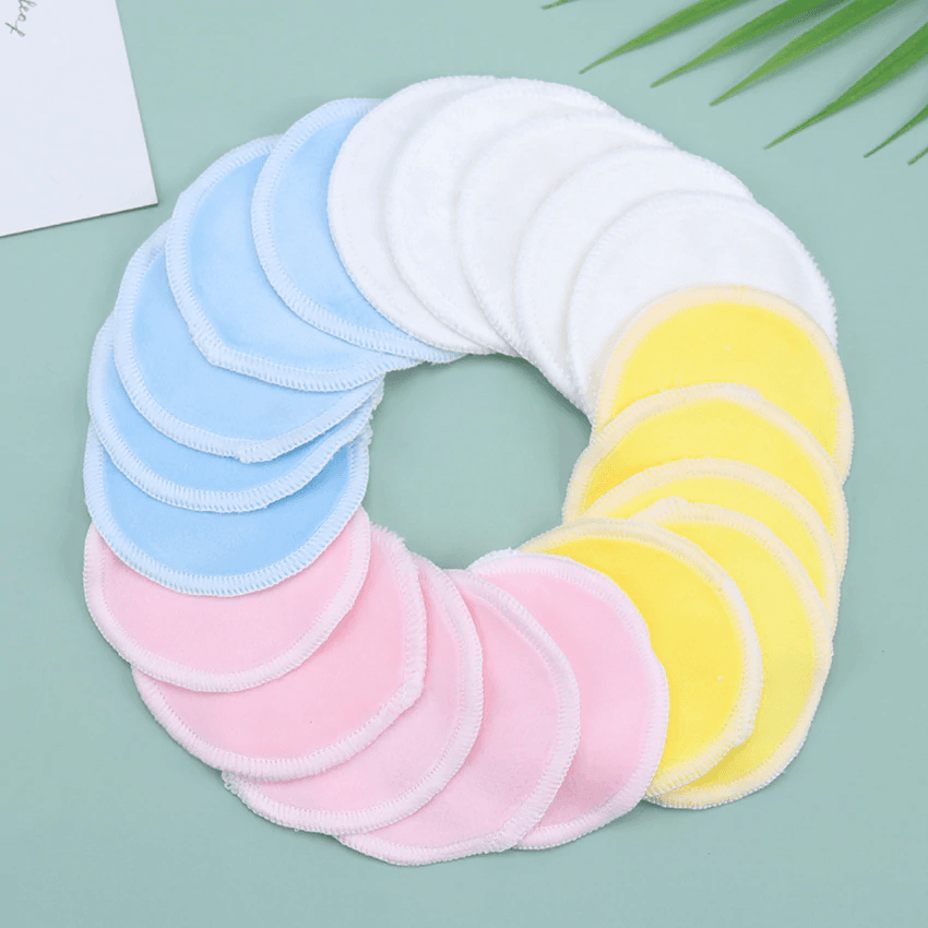 Washable Makeup Cotton Pads Bamboo Fiber Facial Skin Cleanser