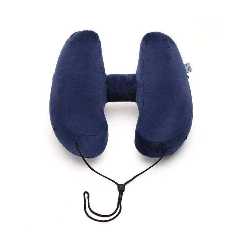 New H Shape Inflatable Travel Pillow Folding Lightweight Neck Pillow