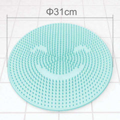 Silicone Bath Brush Massager Anti-Skid Pad Bath Mats