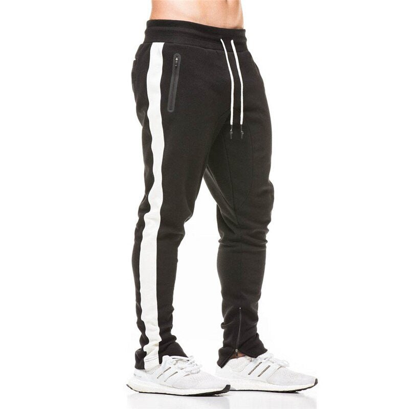 Mens Jogger sportswear Pants Casual Elastic cotton Mens Fitness Workout Pants skinny Sweatpants Trousers Jogger Pants - AWAKENING AESTHETICS