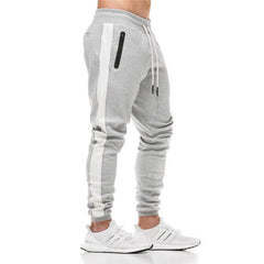 Mens Jogger sportswear Pants Casual Elastic cotton Mens Fitness Workout Pants skinny Sweatpants Trousers Jogger Pants - AWAKENING AESTHETICS