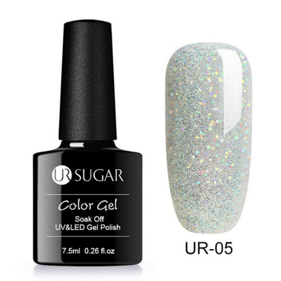 3 Colors Temperature Changing Gel Glitter Nail Polish