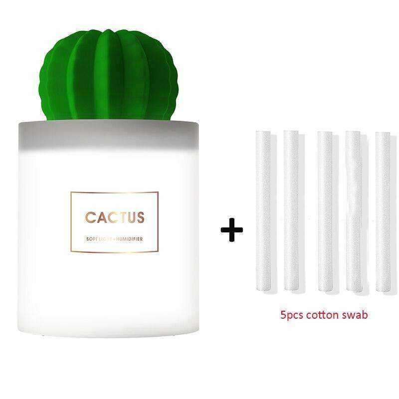 USB Portable Ultrasonic Cool Mist Humidifier Soft Warm LED Night Light