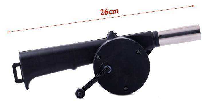 Outdoor Barbecue Fan Hand-cranked Portable Air Blower