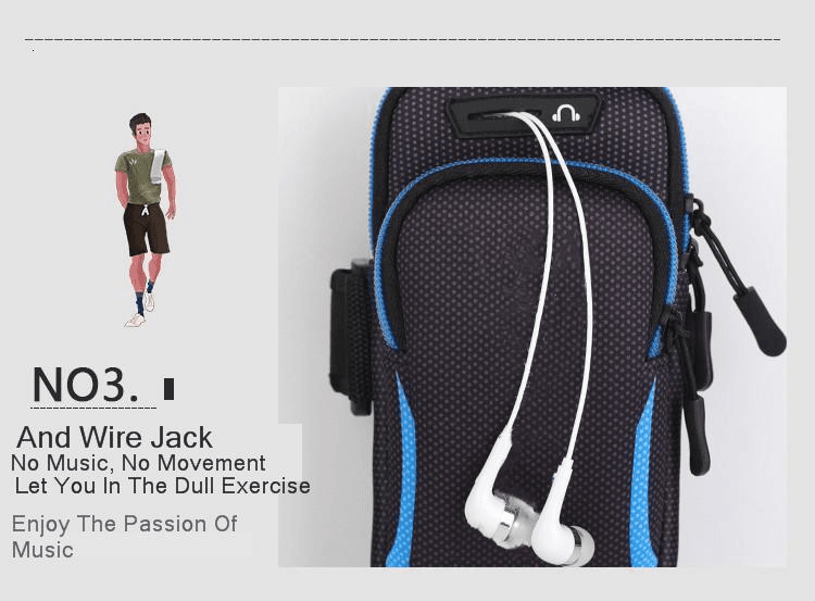Universal Armband Mobile Bag for iPhone 11 Under 6.5 inch