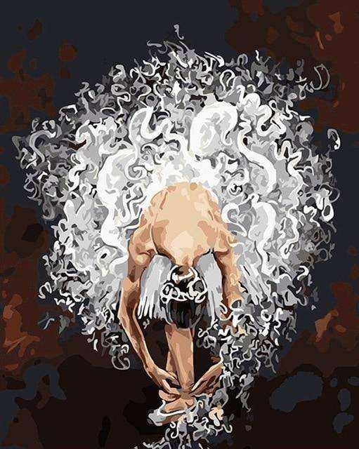 Ballet Dancer Hand Painted Oil Painting Canvas