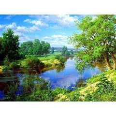 New Nature Scenery Paintings Full Square Landscape