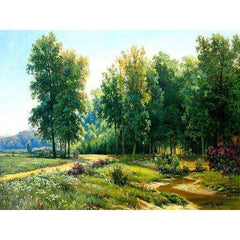 New Nature Scenery Paintings Full Square Landscape