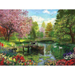 New Nature Scenery Paintings Full Square Landscape