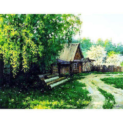 New Nature Scenery Paintings Full Square Landscape