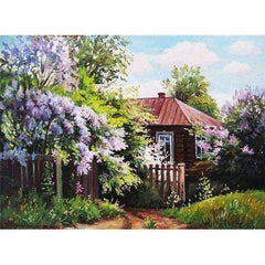 New Nature Scenery Paintings Full Square Landscape