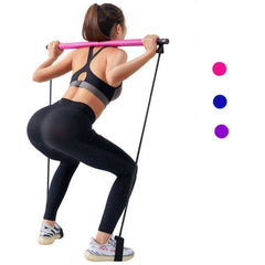Pilates Resistance Band Yoga Pull Rod