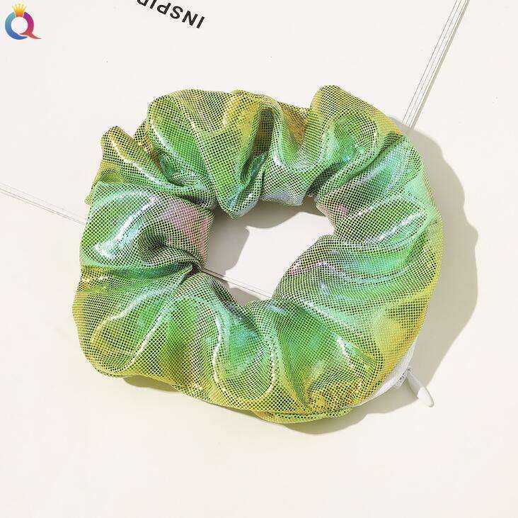 New Velvet Tencel Zipper Pocket Hairband Elastic  Accessories