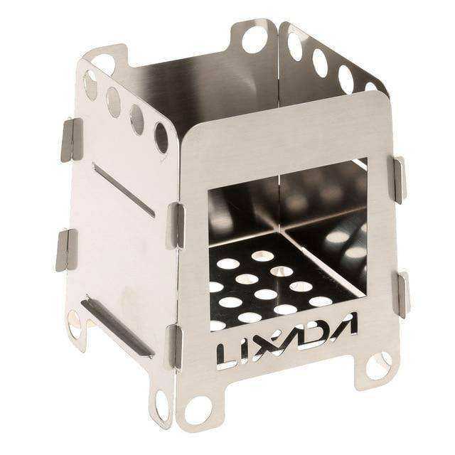 Portable Survival Stainless Steel Wood Stove