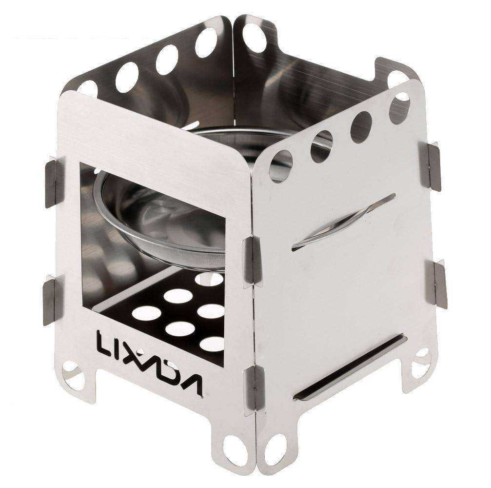 Portable Survival Stainless Steel Wood Stove