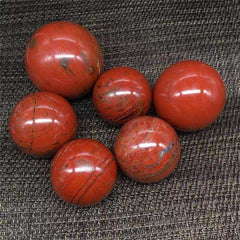 Natural Red Jasper Crystal Sphere