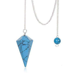 9 Natural Awakening Raw Quartz Crystal Pendulum