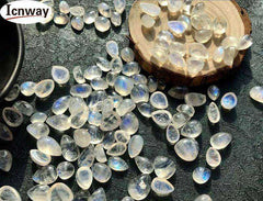 White Moon Stone Beads