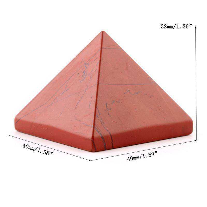 Red Jasper Crystal Awakening Pyramid