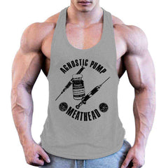 Agnostic Pump Meathead Aesthetic Apparel Tank Top