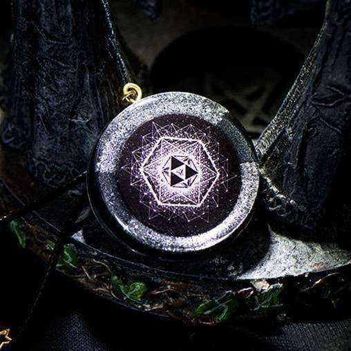 Legend Of Zelda Triforce Orgonite Crystal Pendant