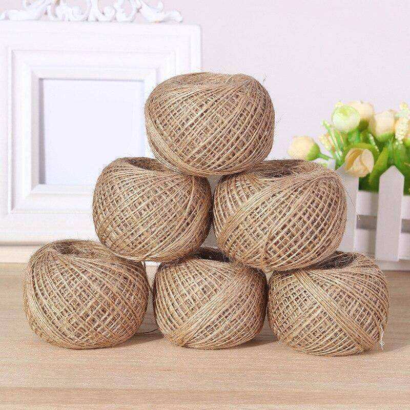 100m/Roll Natural Linen Rope
