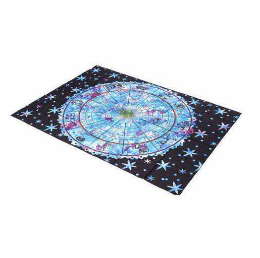 Awakening 7 Chakra Blue Tapestry Blanket