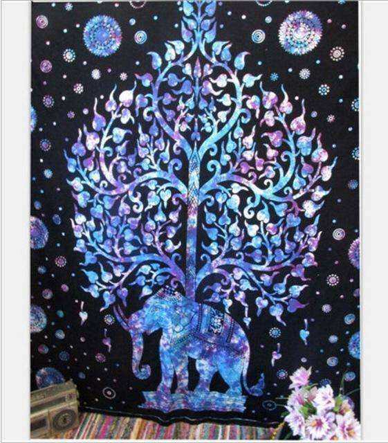 Awakening Elephant & Variety Tapestry