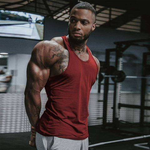 Image of Aesthetic Muscle Tank Tops Fitness Apparel Men
