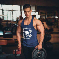 No Pain No Gain Aesthetic Tank Top Apparel Men
