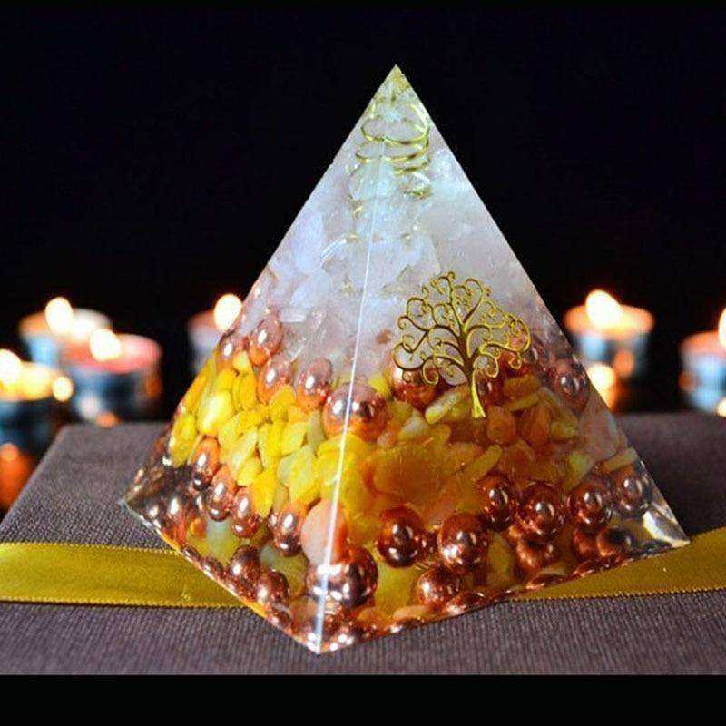 The Magnetic Field Of Life Awakening Orgonite Crystal Energy Pyramid
