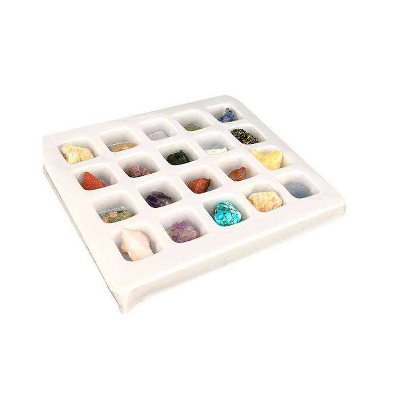 20pcs Tumbled Mini Ores Stone Collection