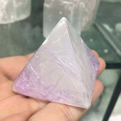 Selenite Awakening Crystal Pyramid Reiki Chakra Healing