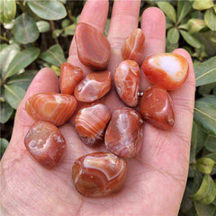 Natural Red Carnelian Crystal
