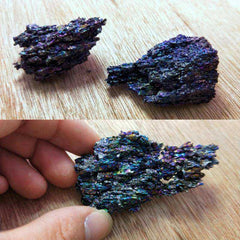 Natural Colorful Mineral Ore Titanium Stone