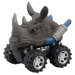 Pull Back Triceratops Petrosauria Animal Dinosaur Model Children Gift Mini Toy Car - AWAKENING AESTHETICS