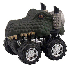Pull Back Triceratops Petrosauria Animal Dinosaur Model Children Gift Mini Toy Car - AWAKENING AESTHETICS