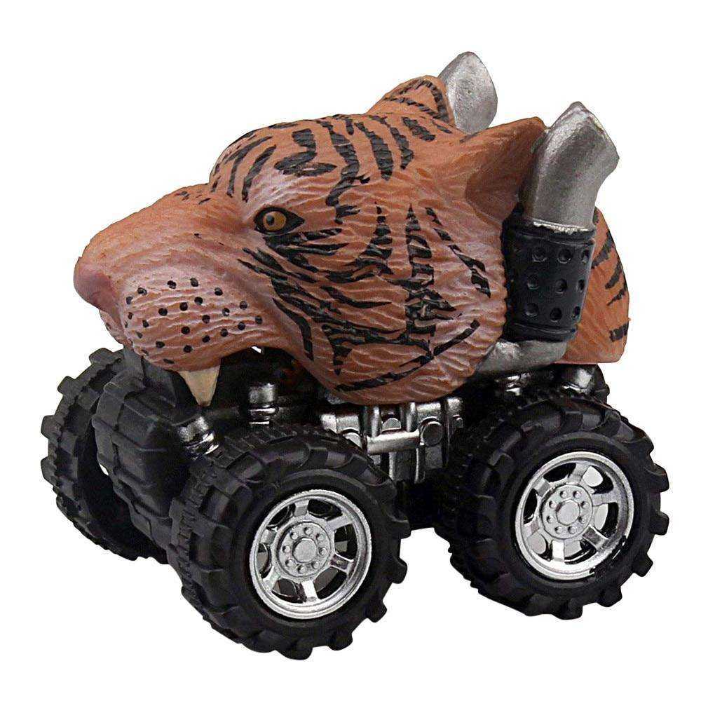Pull Back Triceratops Petrosauria Animal Dinosaur Model Children Gift Mini Toy Car - AWAKENING AESTHETICS