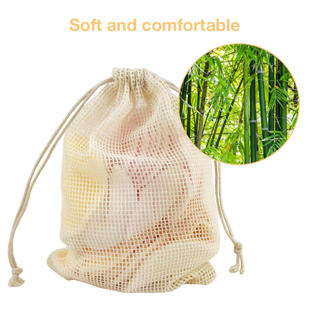 12 pcs Reusable Makeup Remover Bamboo Cotton Facial Cleansing Pad