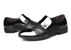 Luxury Men's Formal Dress Leather Flat Shoes