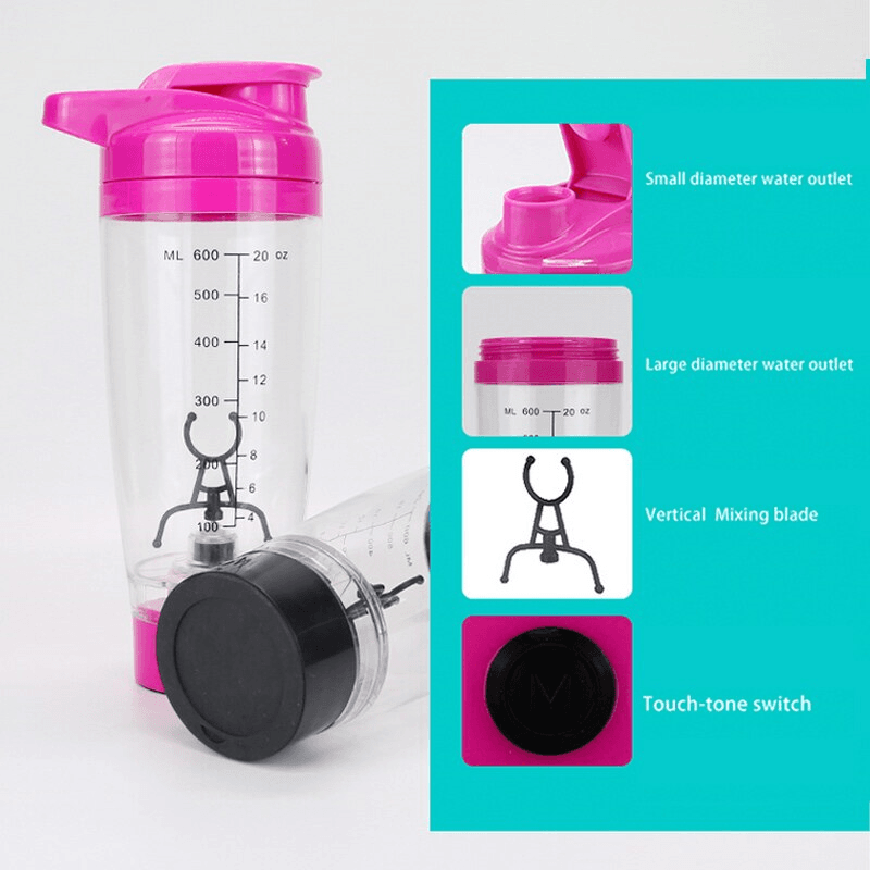 New Portable Electric Protein Mixer Water Bottle