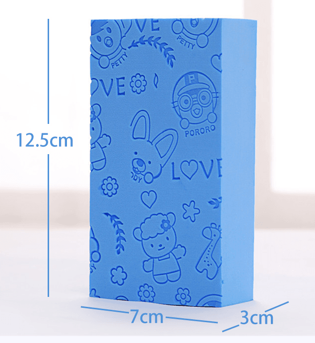 Bath Sponge Lace Printed Baby Scrub Shower